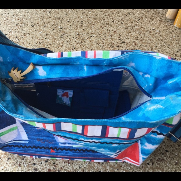 Canvas beach summer bag - Picture 4 of 8